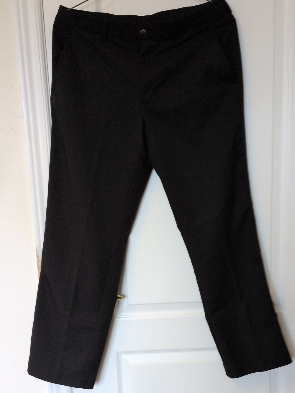 Haggar Black Dress Pants - Straight Leg